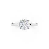 Anello Halo Ponza Taglio Smeraldo Diamante Lab - Foto Principale Oro 18 KT Diamante Lab Grown IGI Anversa